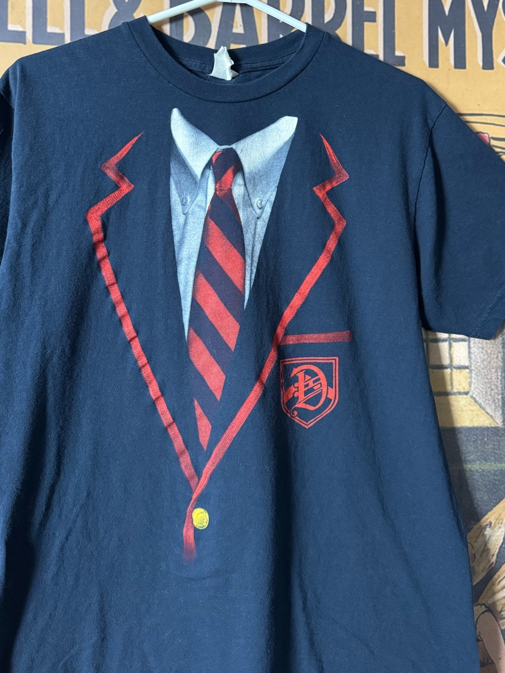 Glee 2011 Live Tour Dalton Academy Warbler's Front & Back Print T-shirt